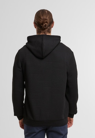 INDICODE JEANS Sweatshirt 'Huntsville' in Schwarz