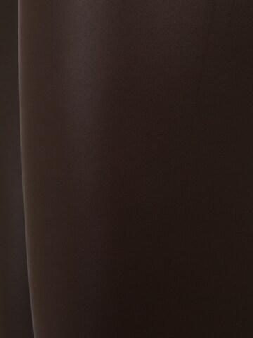 Skinny Leggings PIECES en marron