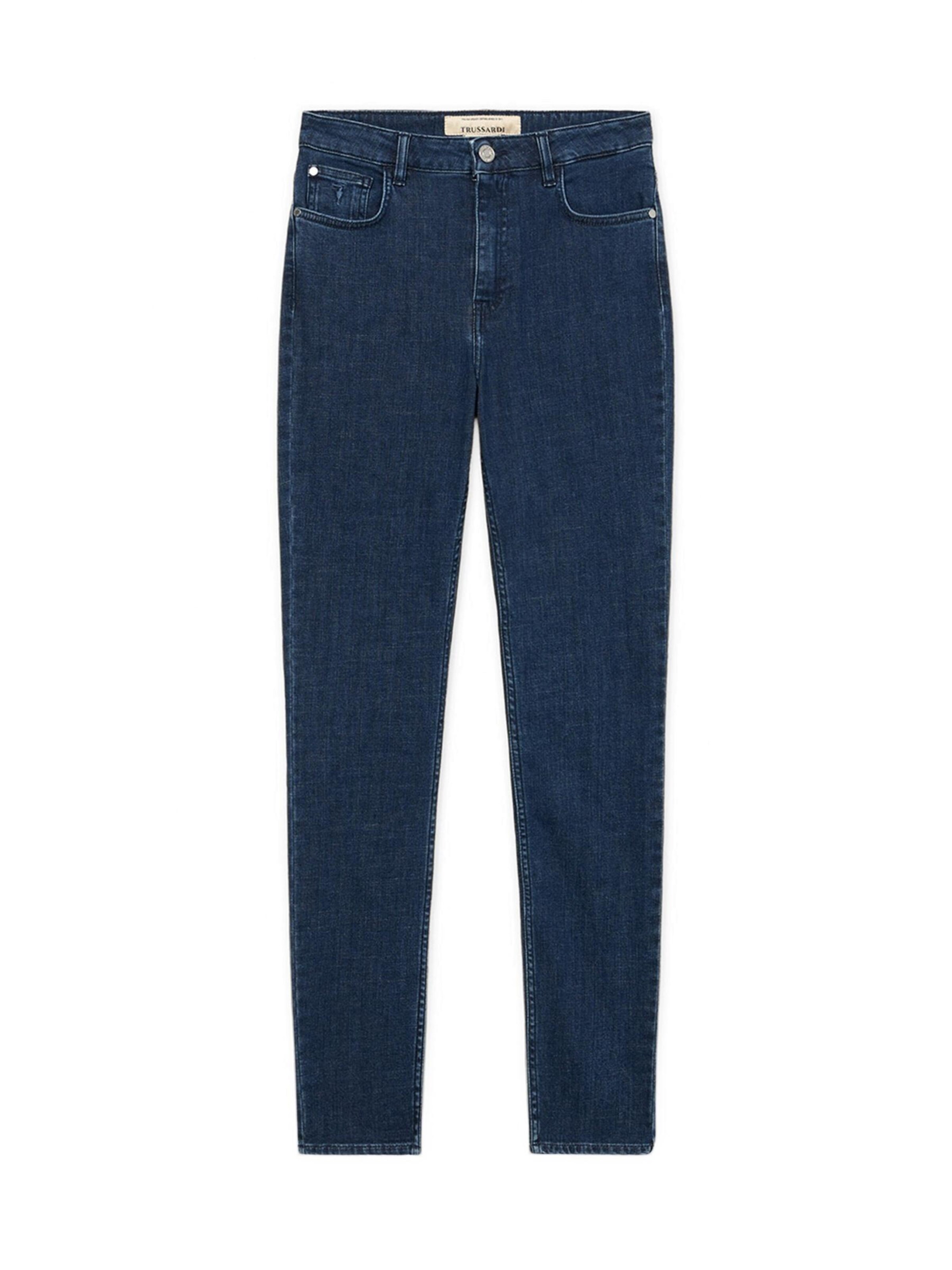 Skinny Jean Trussardi en bleu : devant