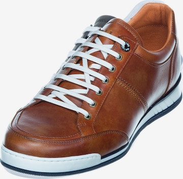 VANLIER Athletic Lace-Up Shoes 'Magnus' in Brown: front