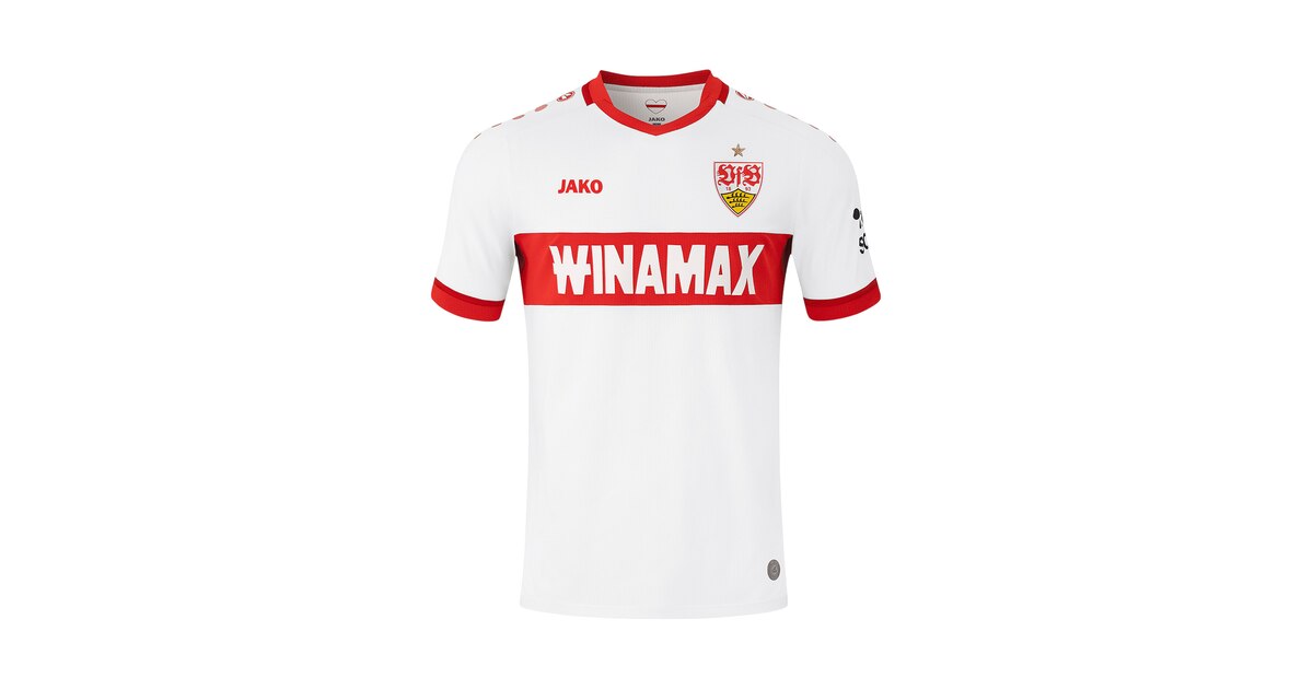 Jako Maillot VFB Stuttgart Demirović 9 Domicile 2024-2025 (flocage Jako Maillot VFB Stuttgart Demirović 9 Domicile 2024-2025 (flocage