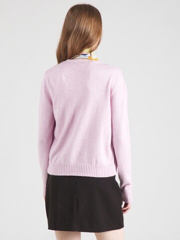 VILA Knit cardigan 'VIRil' in Purple