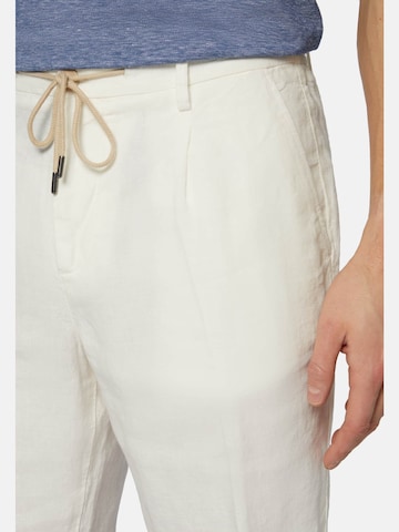 Coupe slim Pantalon Boggi Milano en blanc