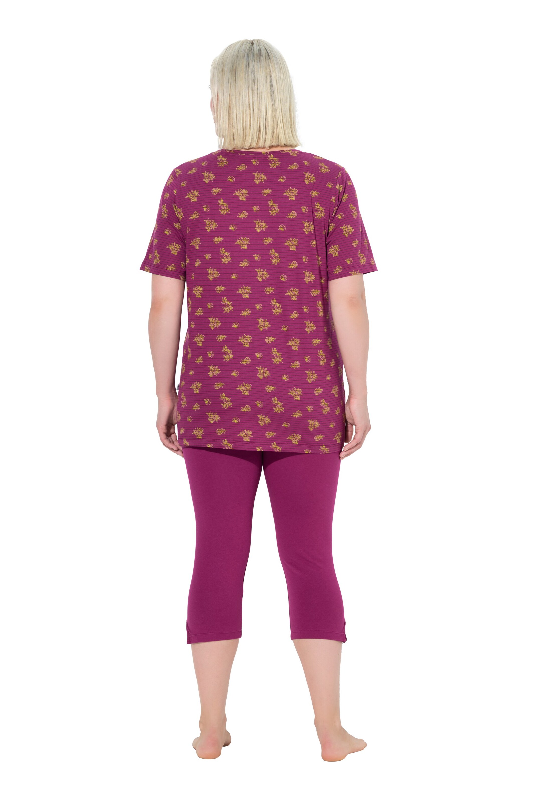 Ulla Popken Pyjama in Roze