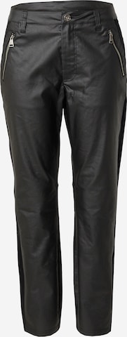 DKNY Normalny Spodnie w kolorze czarny: przód