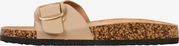 POTI PATI - Zapatos abiertos 'Supermodische Pantoletten zum Hineinschlüpfen' en beige: frente