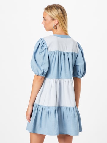 Robe-chemise Oasis en bleu