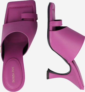 Tongs PATRIZIA PEPE en violet