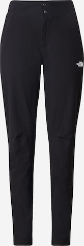 juoda THE NORTH FACE Prigludęs Laisvalaikio kelnės 'QUEST': priekis