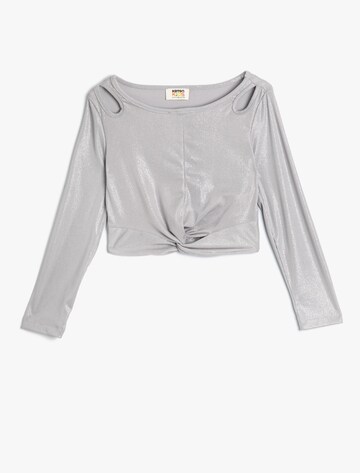 Koton Shirt in Grijs: voorkant