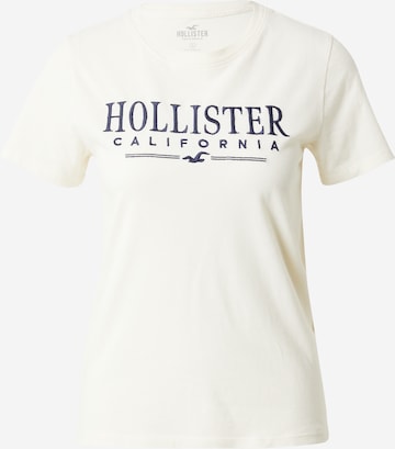 HOLLISTER - Camisa em bege: frente