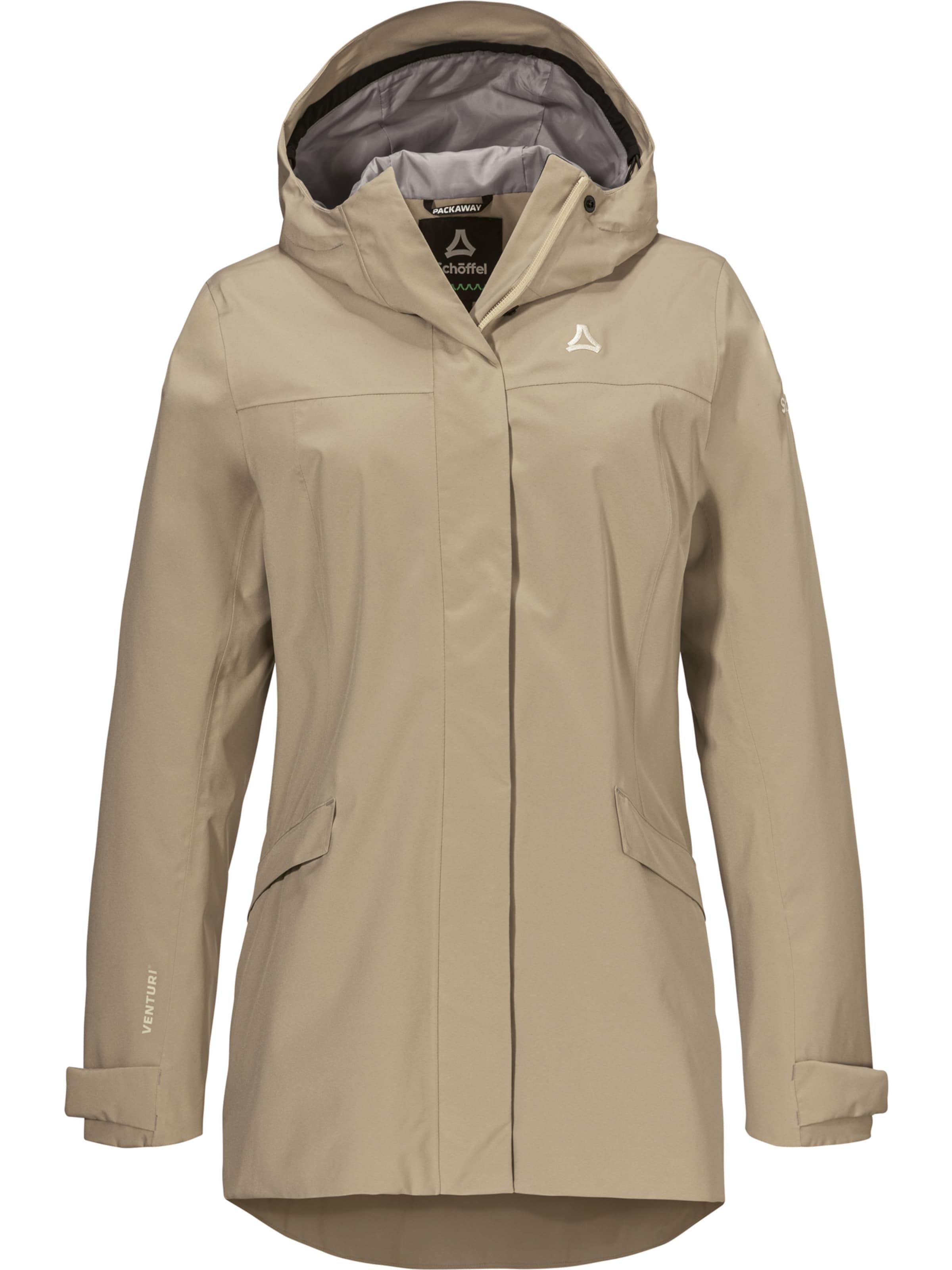 Schöffel Outdoorjacke 'Style Smue' in Beige: Vorderseite