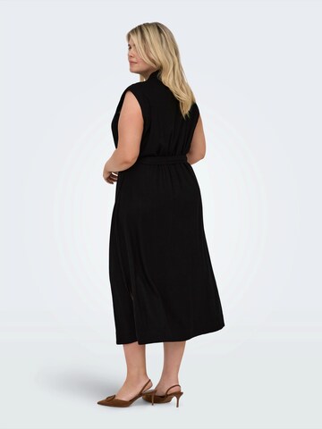 ONLY Carmakoma - Vestido camisero 'CARGOA' en negro