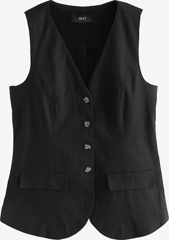 Gilet de costume Next en noir : devant