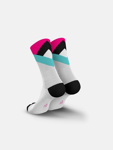 INCYLENCE Athletic Socks 'TRAIL SUMMITS' in Pink