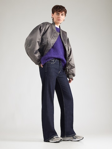 Gang - Perna larga Calças de ganga '94AMELIE' em azul