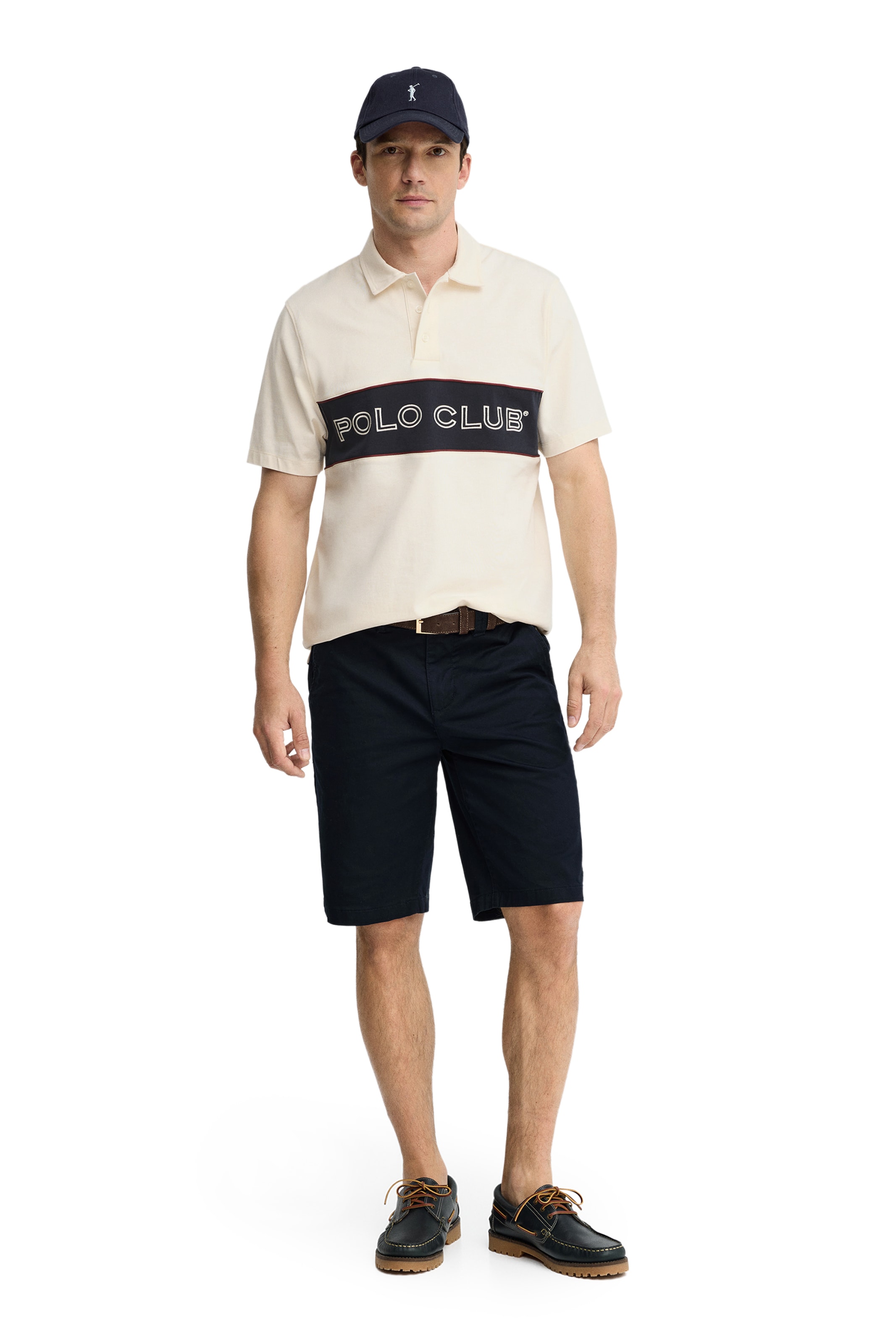 Polo Club Shirt in Brown