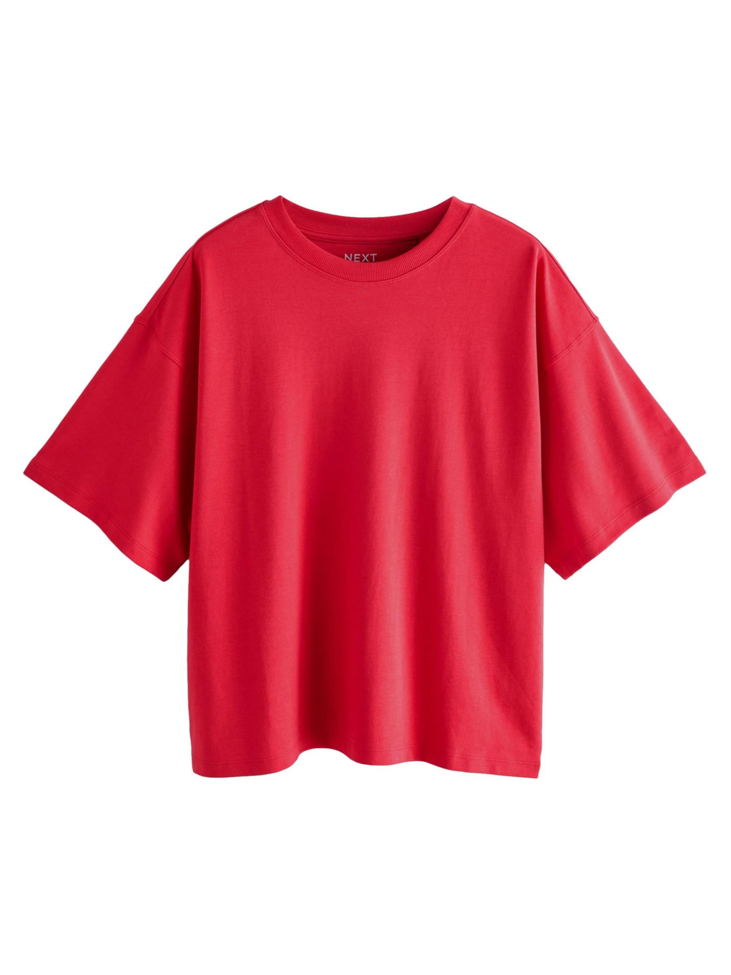 Next Shirt in Red: front