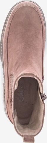 GABOR Chelsea boots in Beige