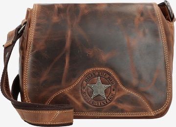 Billy the kid Crossbody Bag in Brown: front