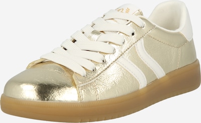 Sportbačiai be auliuko 'CHIC2' iš ALDO, spalva – nebalintos drobės spalva / Auksas, Prekių apžvalga