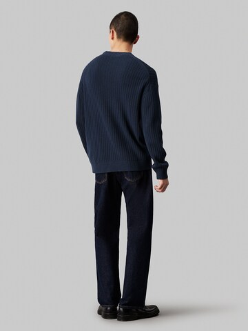 Pull-over Calvin Klein Jeans en bleu