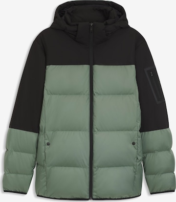 BOSS Winter Jacket in Green: front