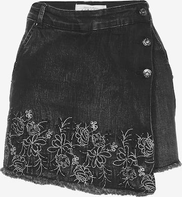 juoda KOROSHI Sijonas: priekis