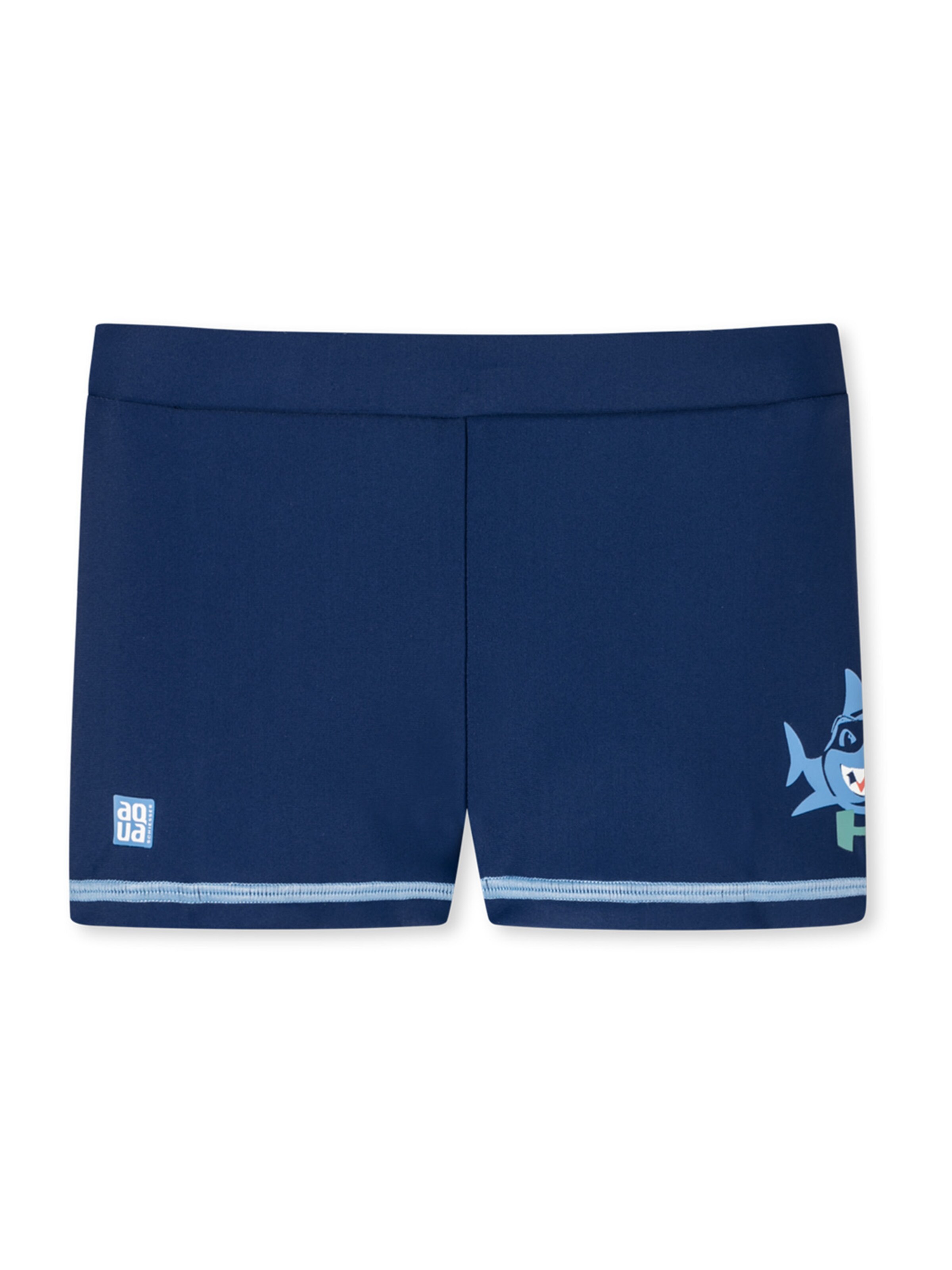 SCHIESSER Zwembroek 'Aqua' in Blauw: voorkant