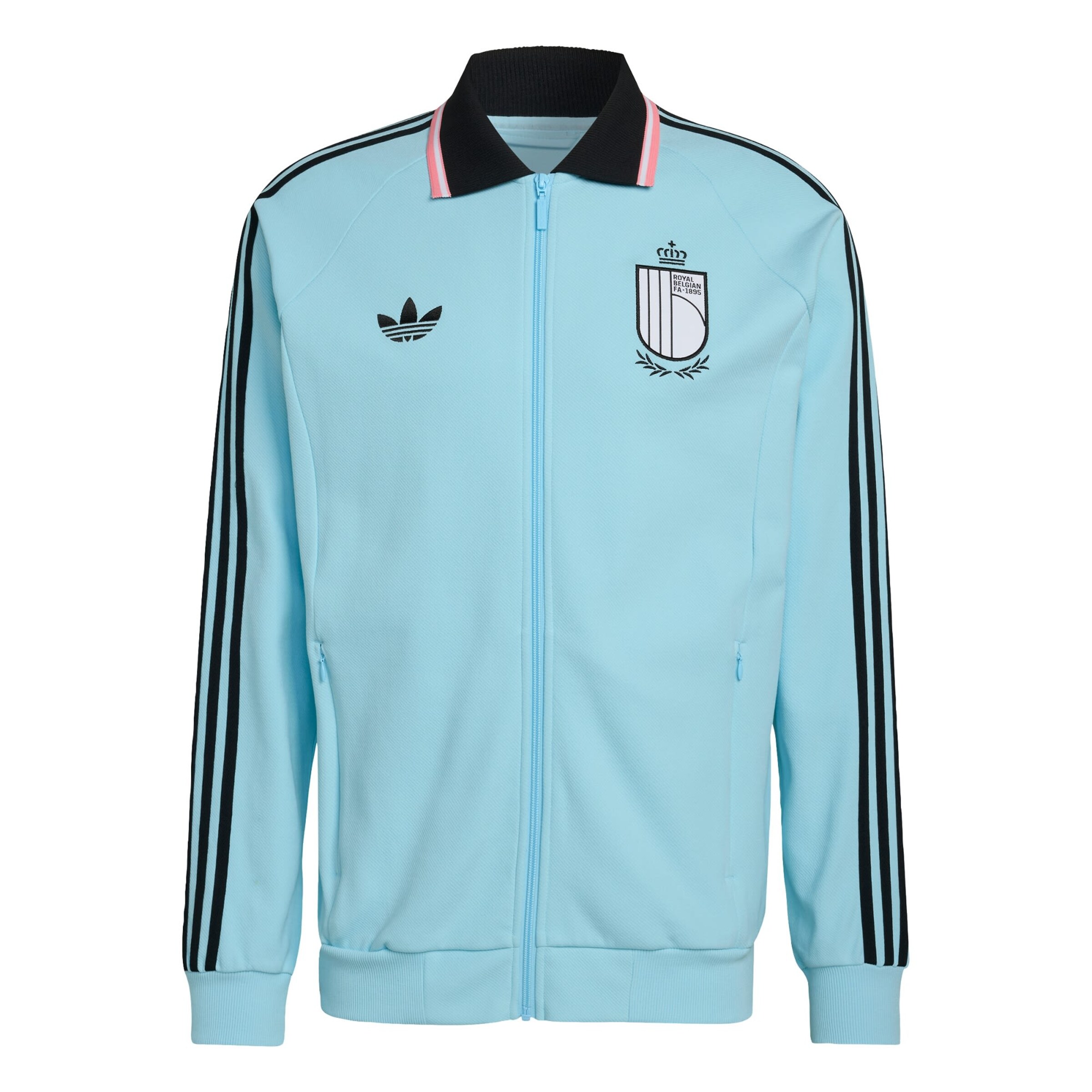 ADIDAS PERFORMANCE - Chaqueta deportiva 'Belgium Away Anthem' en azul: frente