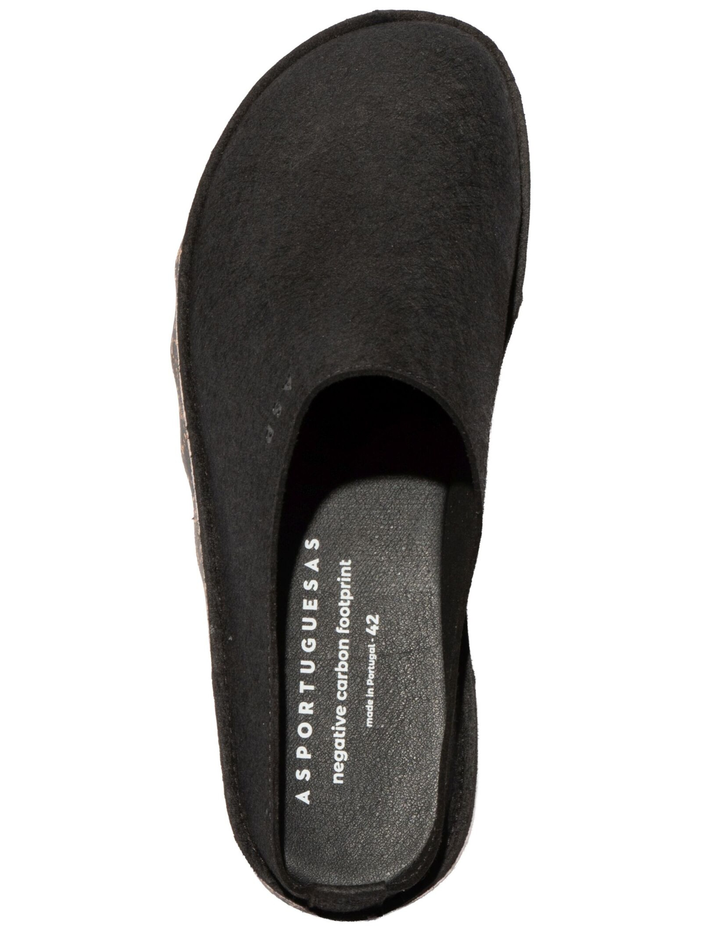 Asportuguesas Slipper in Black
