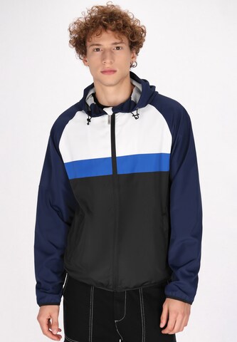 Veste mi-saison Mo ATHLSR en bleu : devant