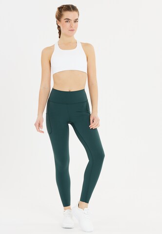 ENDURANCE Skinny Sports trousers 'Move' in Green