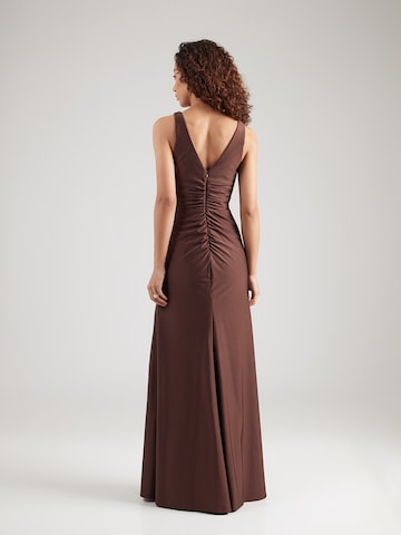 mascara Suknia wieczorowa w kolorze brązowy