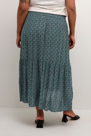 KAFFE CURVE Skirt 'Marca' in Green