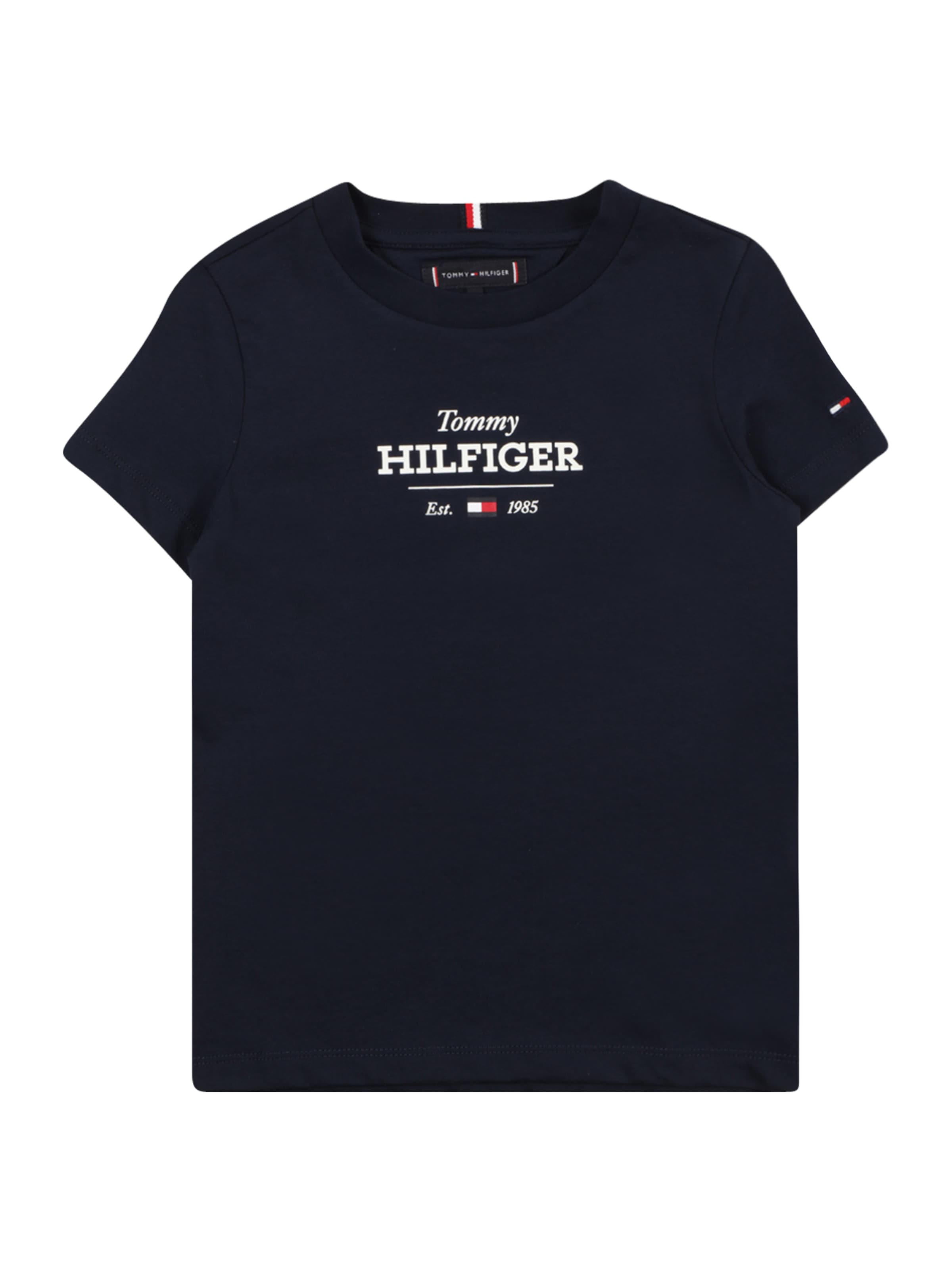 TOMMY HILFIGER T-shirt '1985' i blå: framsida