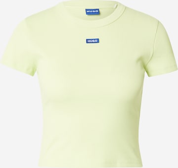 T-shirt HUGO en vert : devant