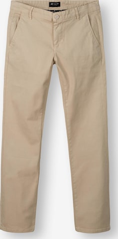 Pantalon chino 'Astron' Peak Time en beige : devant