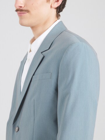 JACK & JONES Regularny krój Pintsak 'BUSHWICK HARRY' w kolorze niebieski
