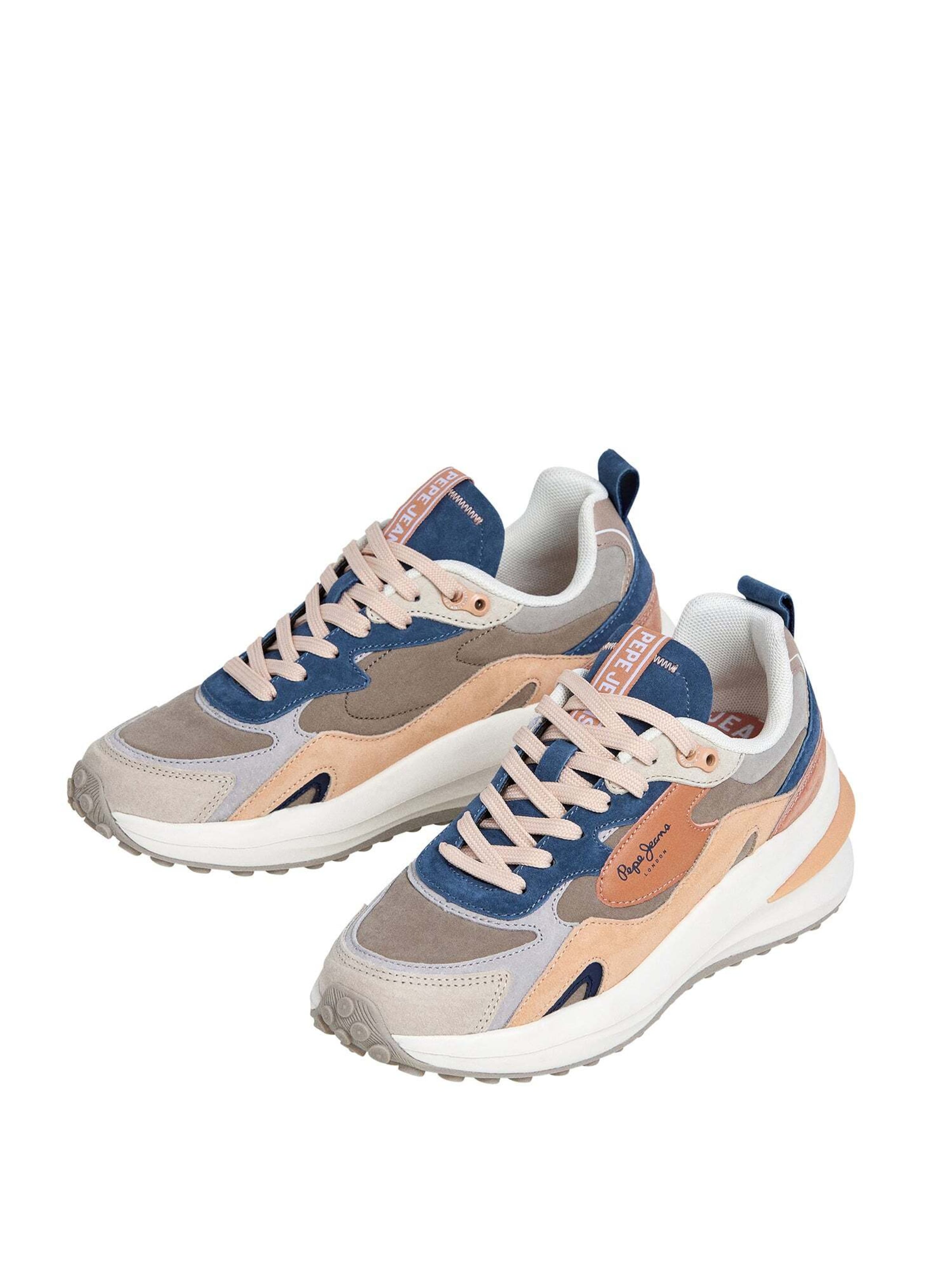 Pepe Jeans Platform trainers ' WINSLOW SERIE W ' in Beige