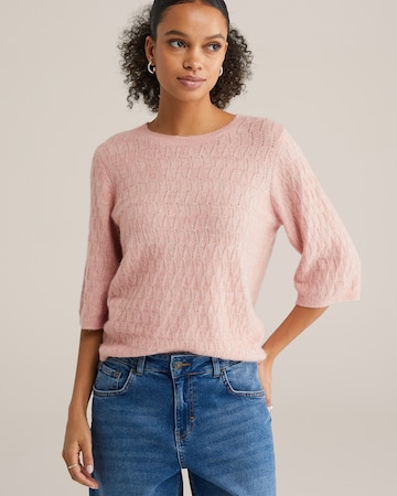 WE Fashion Pullover in Pink: Vorderseite
