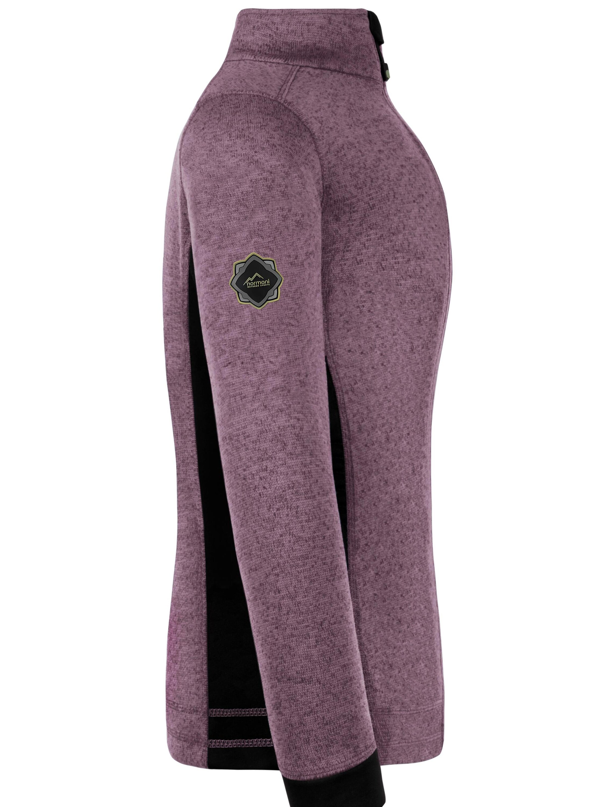 normani Functionele fleece jas in Lila