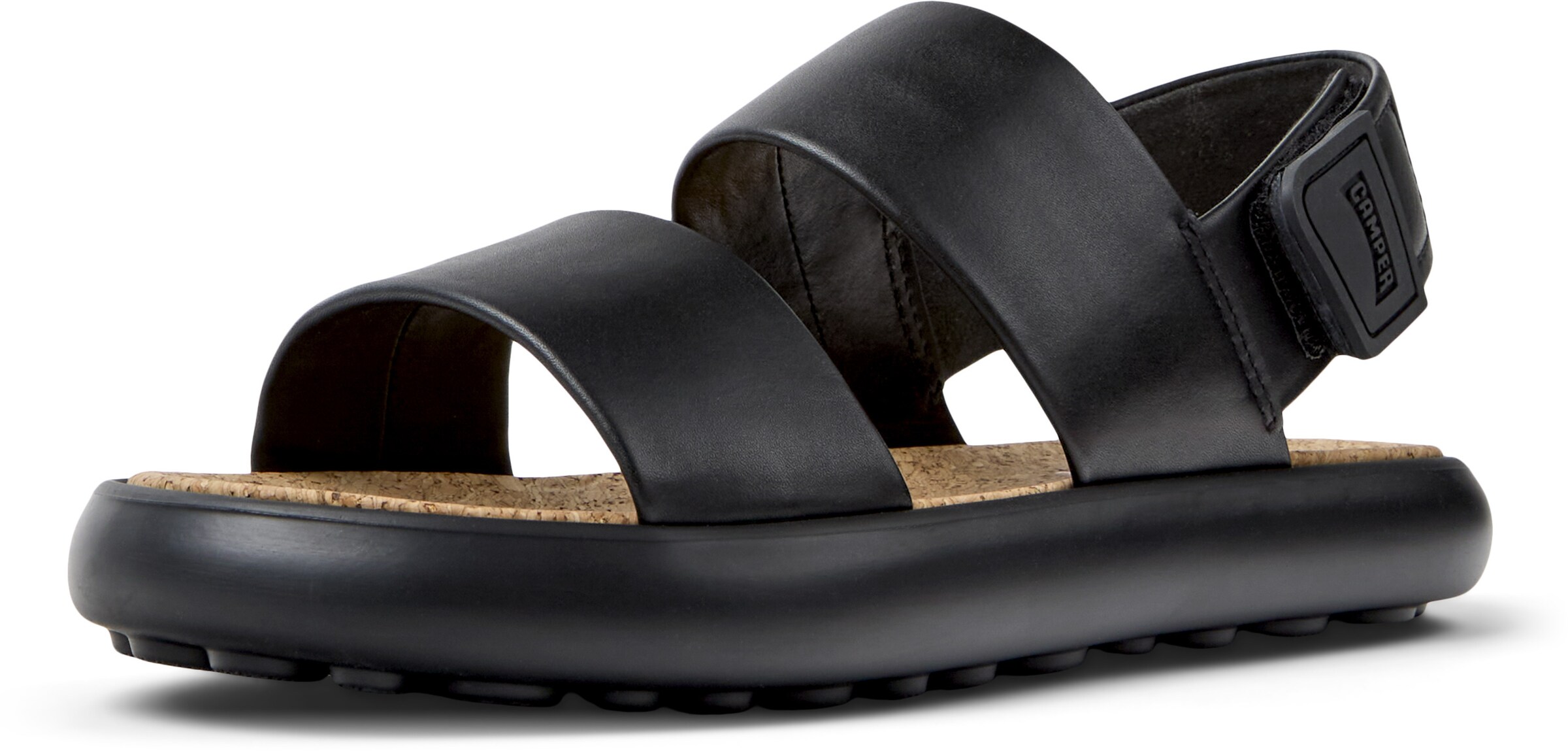 Sandalo 'Pelotas Flota' di CAMPER in nero: frontale