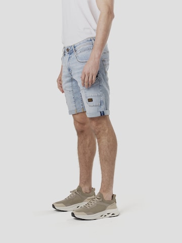 mėlyna KOROSHI Standartinis Darbinio stiliaus džinsai