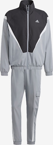 ADIDAS SPORTSWEAR Tracksuit in Grey: front