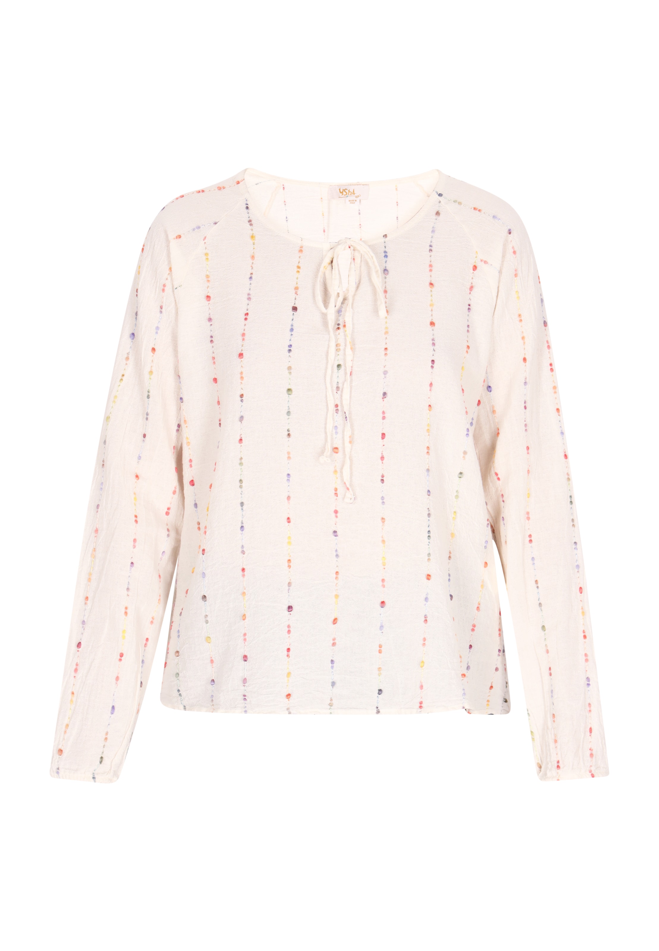 usha FESTIVAL Blouse in Yellow / Green / Pink / Off white, Item view