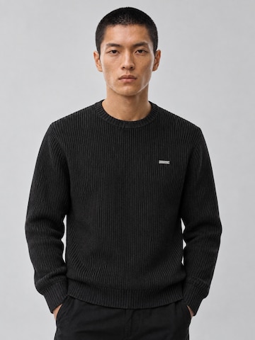 Lowkey - Jersey 'Heavyweight Knit Sweater Strickpullover' en negro