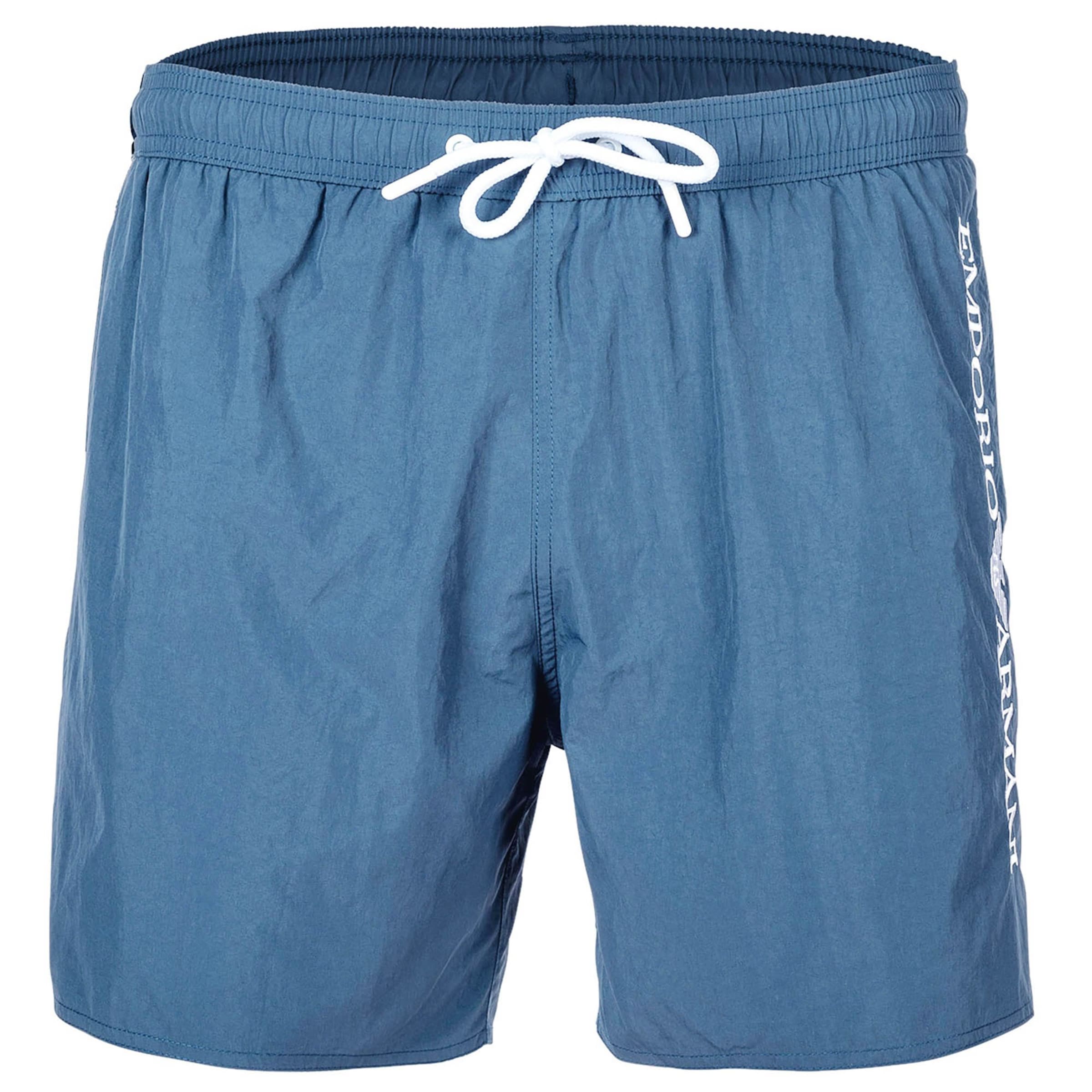 Emporio Armani Swimming shorts in Blue: front