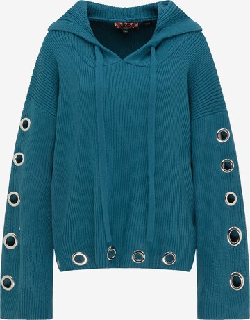 Pull-over myMo ROCKS en bleu : devant