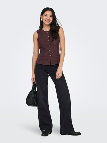 ONLY - regular Vaquero en negro: frente